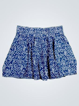 Wallflower Blue and White Skirt