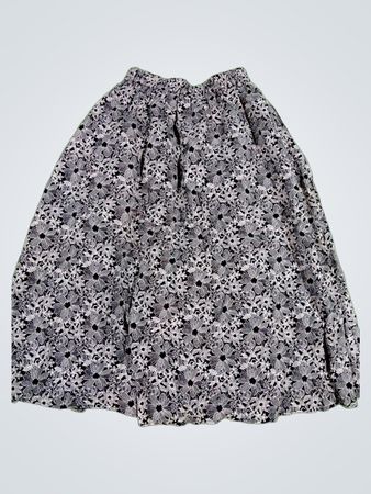 Floral Pattern Skirt