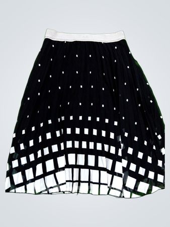 Metro Wear Black and White Skirt
