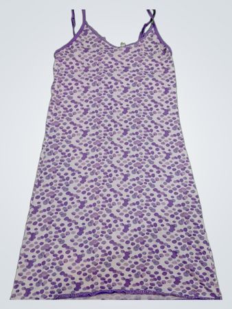 Mayfair Purple Polka Dot Dress