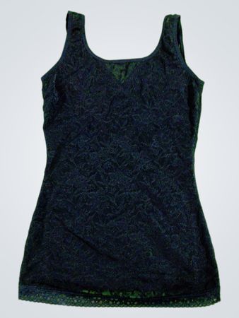 Black Lace Tank Top
