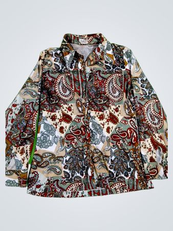 Paisley Pattern Blouse