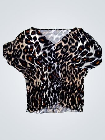 Leopard Print Blouse