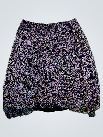 Anne Klein Multicolor Printed Skirt