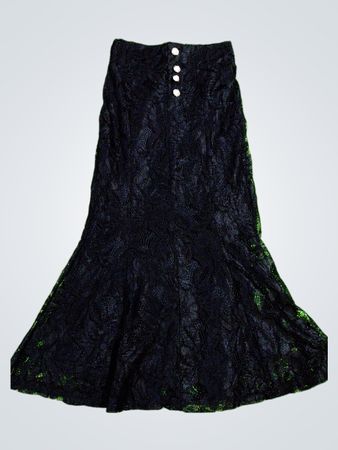 Black Lace Skirt