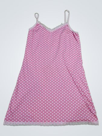 Pink Polka Dot Nightgown