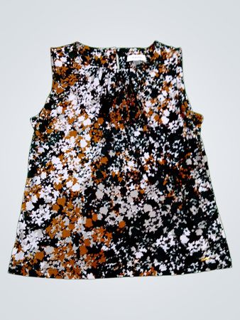 Calvin Klein Floral Sleeveless Blouse
