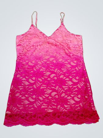 Pink Lace Camisole