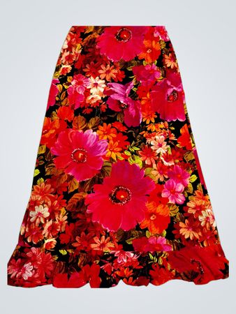 Dress Barn Floral Maxi Skirt
