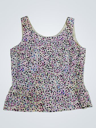 Tahari Polka Dot Cami Top
