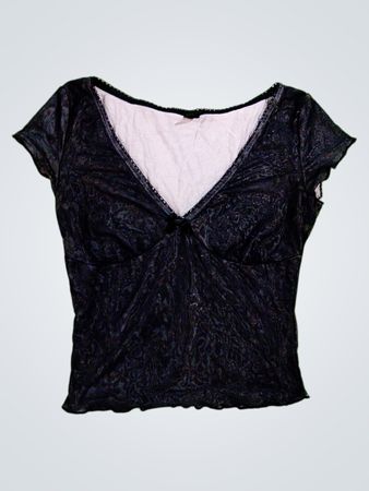 Black Lace Top