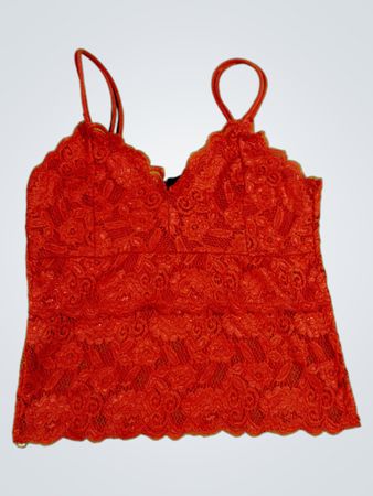 Red Lace Camisole