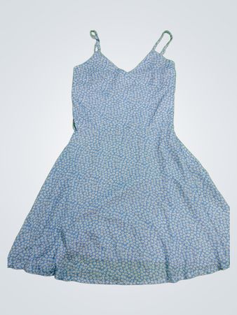 Blue Floral Dress