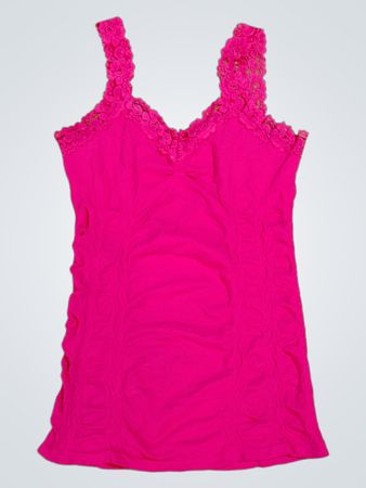Juicy Couture Pink Lace Trim Camisole