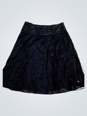 Black Sparkly Skirt