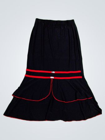 Juicy Couture Black Skirt with Red Trim