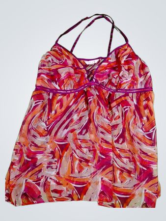 Cacique Floral Halter Neck Tank Top