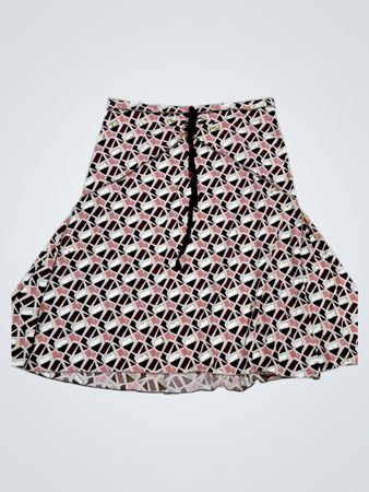 Max Studio Geometric Print Skirt