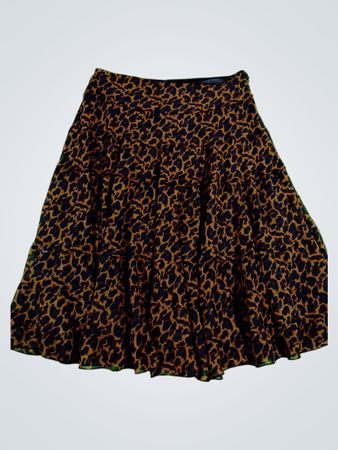 Mix Nouveau Leopard Print Skirt