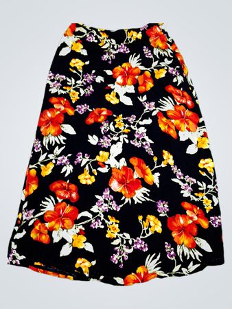 Jones New York Floral Print Skirt