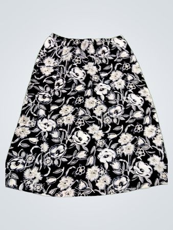 Floral Pattern Skirt