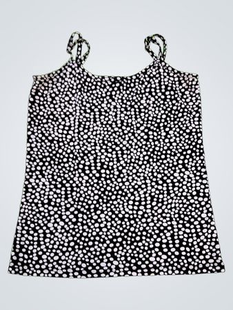 CDP & CO. Polka Dot Tank Top