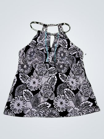 South Point Floral Halter Neck Top