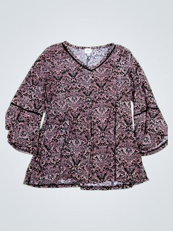 Dressbarn Paisley Blouse
