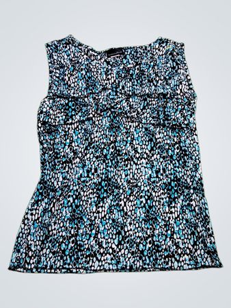 Brittany Black Sleeveless Top