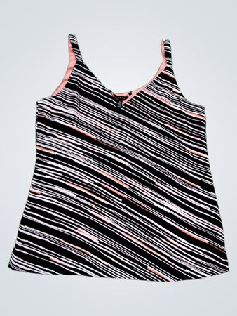 Zebra Print Tank Top