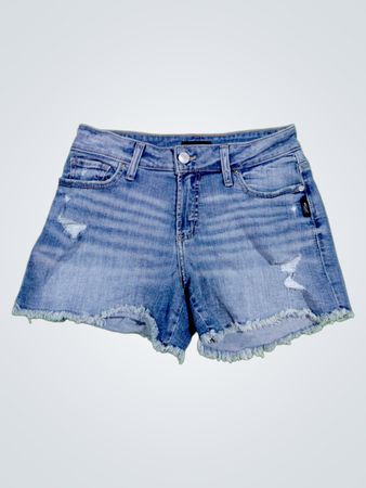 Silver Jeans Co. Distressed Denim Shorts