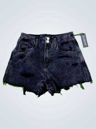 BLANK NYC Distressed Denim Shorts