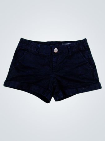 AEROPOSTALE Black Denim Shorts