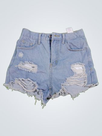 H&M Distressed Denim Shorts