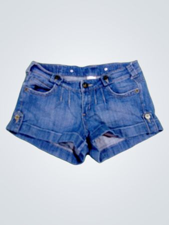 Blue Denim Shorts