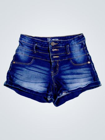 NOB Mid Rise Denim Shorts