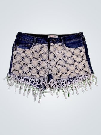L.e.i. Low-Rise Denim Shorts