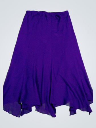 Purple Maxi Skirt