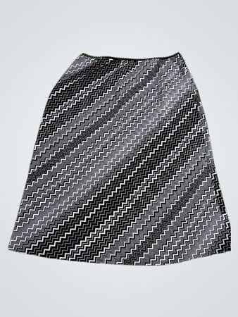 Eye Candy Zigzag Mini Skirt