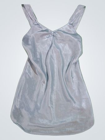 Linea Donatella Light Blue Satin Camisole