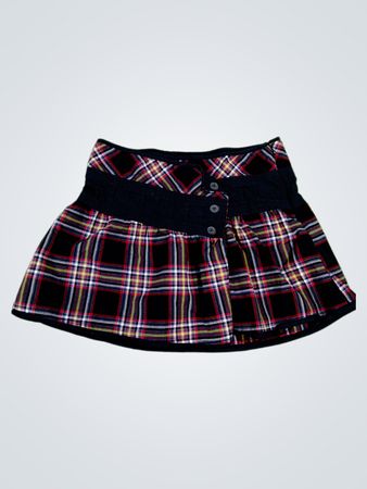 Cherokee Brand Plaid Skirt