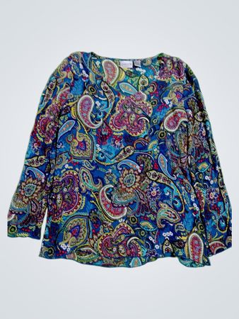 Chico's Paisley Blouse