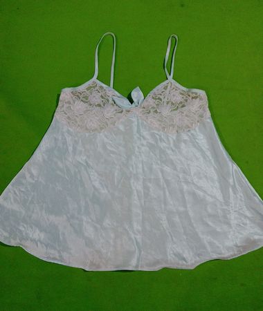 White Camisole with Lace Details