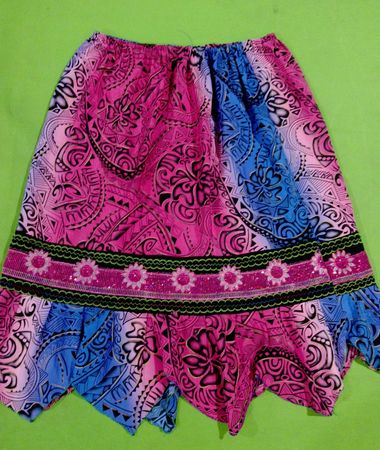 Colorful Paisley Skirt