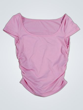 Pink Short Sleeve Top