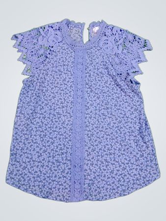 No Boundaries Floral Lace Top