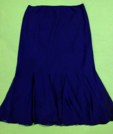 S.L. Fashions Blue Mermaid Skirt