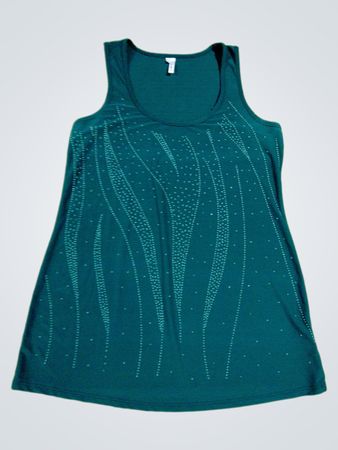 studio Y Green Tank Top