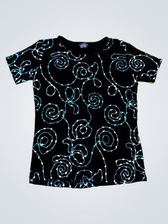 Wert End Petite Black Blouse