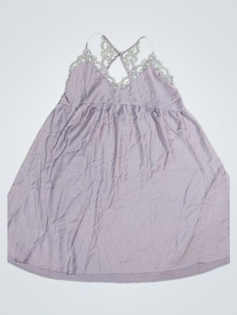 Gray Lace Trim Camisole